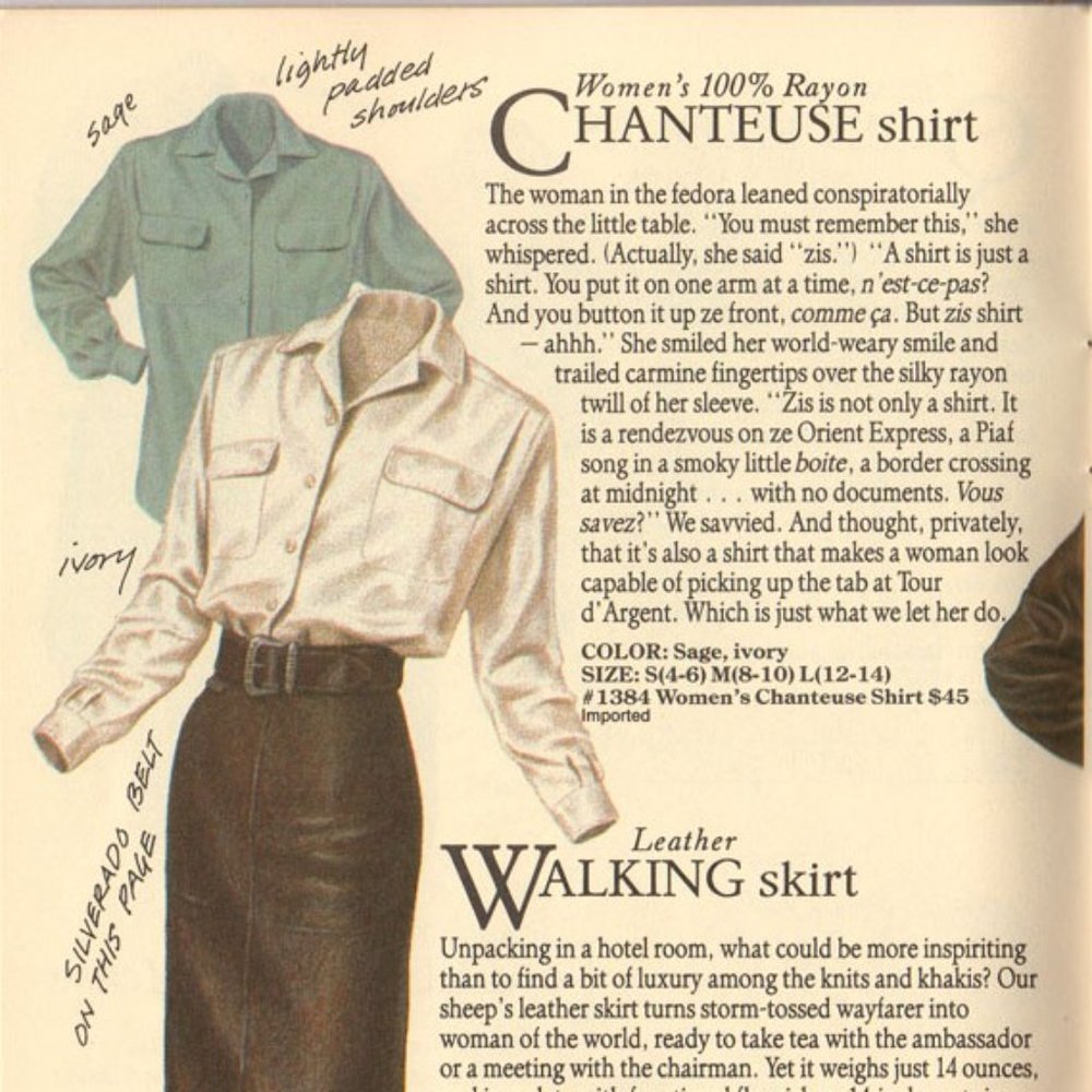 Vintage | Banana Republic Women's Chanteuse Shirt - Picture 16 of 16